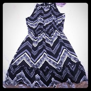 Black and White Dress